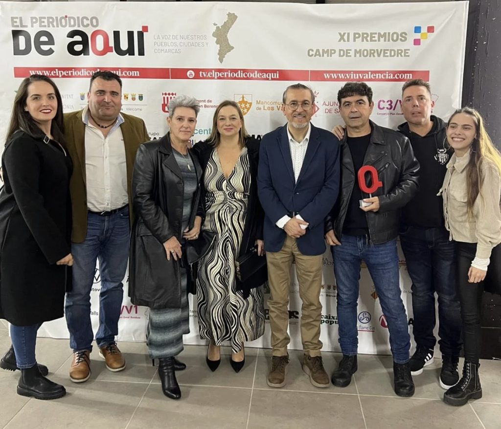 Entrega  de los IX Premios que organiza cada año el Periódico de Aquí.