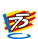 Logo 75 aniversario Club LLuita Camp de Morvedre